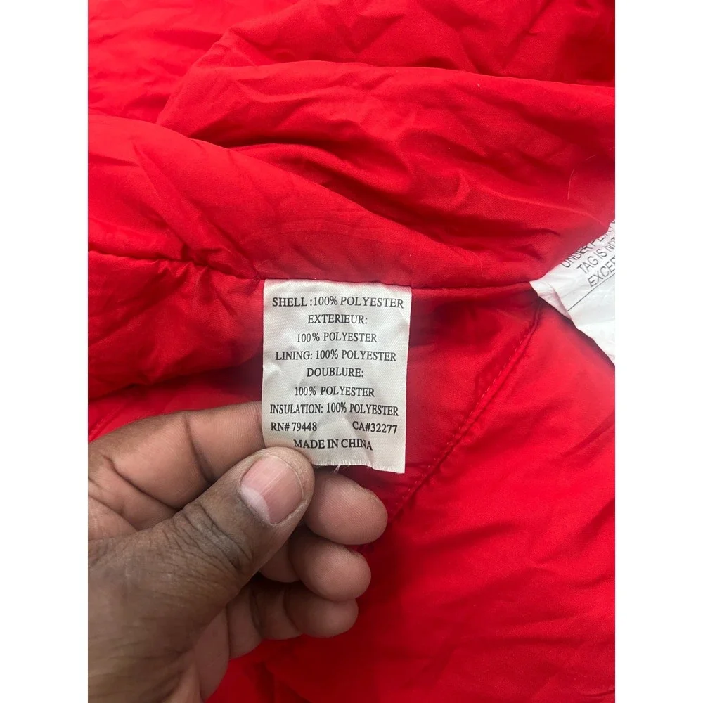 Marmot NanoWave 45 Sleeping Bag Unisex Red Insulated Outdoor Summer Camping Gear
